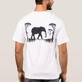 Camiseta Design de elefante