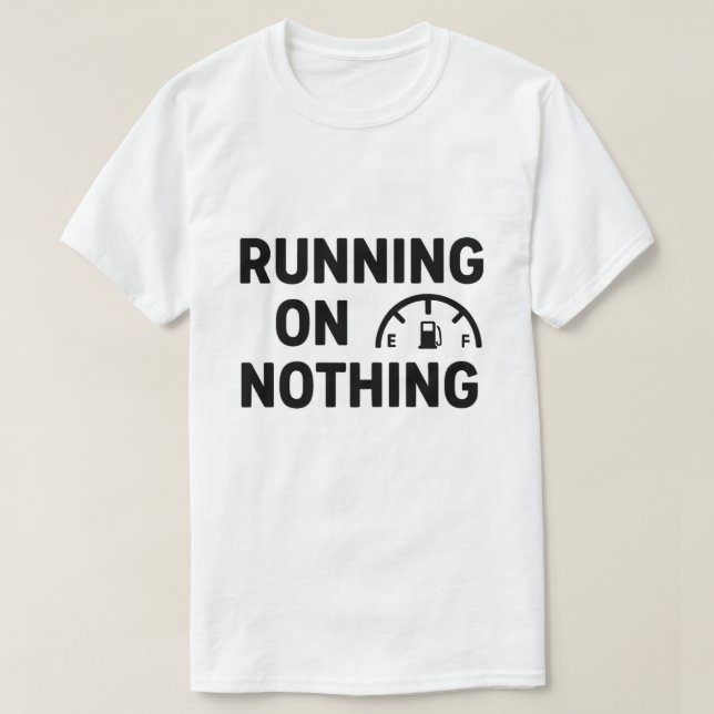 Camiseta Design de Energia Mínima de Meme (Frente do Design)