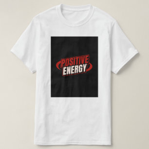 Camiseta Design de energia positiva.
