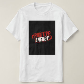 Camiseta Design de energia positiva.