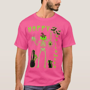 Camiseta Design de Equipamento de Esqueleto Panorâmico para