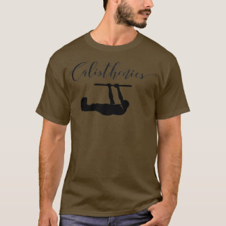 Camiseta Design de esporte calistênico