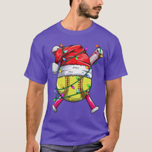 Camiseta Design de esportes Santa Mulheres Meninas Natal So