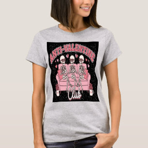 Camiseta Design de esqueleto de valentine engraçado para mu