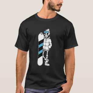 Camiseta Design de Esqueleto Legal para Esporte Extremo