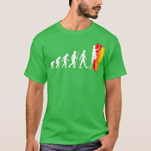 Camiseta Design de Evolução para pintores e vernizes