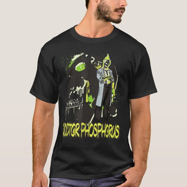 Camiseta Design de Exposição do Doutor Fósforo (Frente)