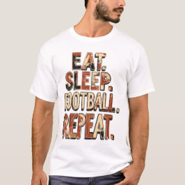 Camiseta Design de Fã de Futebol Clássico | Gráfico de Fute