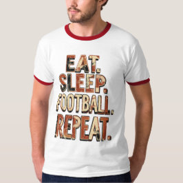 Camiseta Design de fã de futebol retrô | Gráfico de futebol