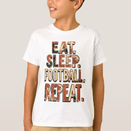 Camiseta Design de fã de futebol retrô | Gráfico de futebol