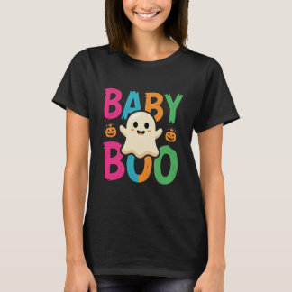 Camiseta Design de Fantasma de Halloween Baby Boo_1