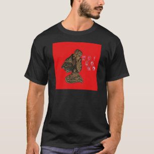 Camiseta Design de Fantoche de Sombra Indonésio Hohoho em T