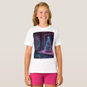 Camiseta Design de Férias de Ficção Científica Moderna