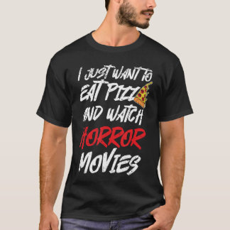 Camiseta Design de Filme de Terror de Halloween para um Fã