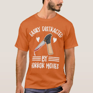 Camiseta Design de Filme de Terror de Halloween para um Fil