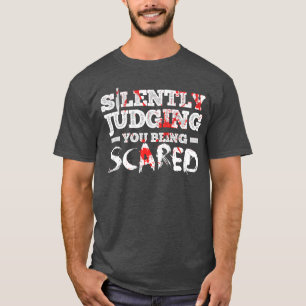 Camiseta Design de Filme de Terror para uma Família de Fã d