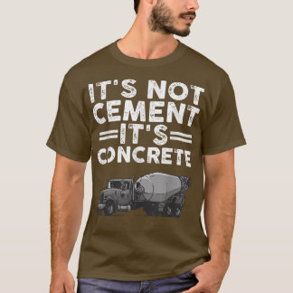 Camiseta Design De Finalizador De Concreto Engraçado Para H