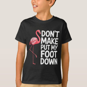 Camiseta Design de Flamingo Engraçado para Homens Mulheres