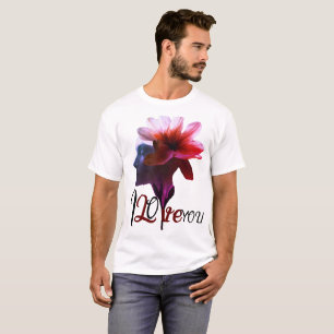 Camiseta Design de Flor Petal Humana Criada Exclusivamente 