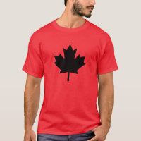 Design de Folha de Mão do Carteiro Negro Canadense