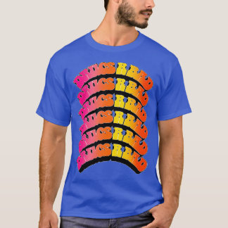 Camiseta Design de Fonte Retroativa Incorreta R