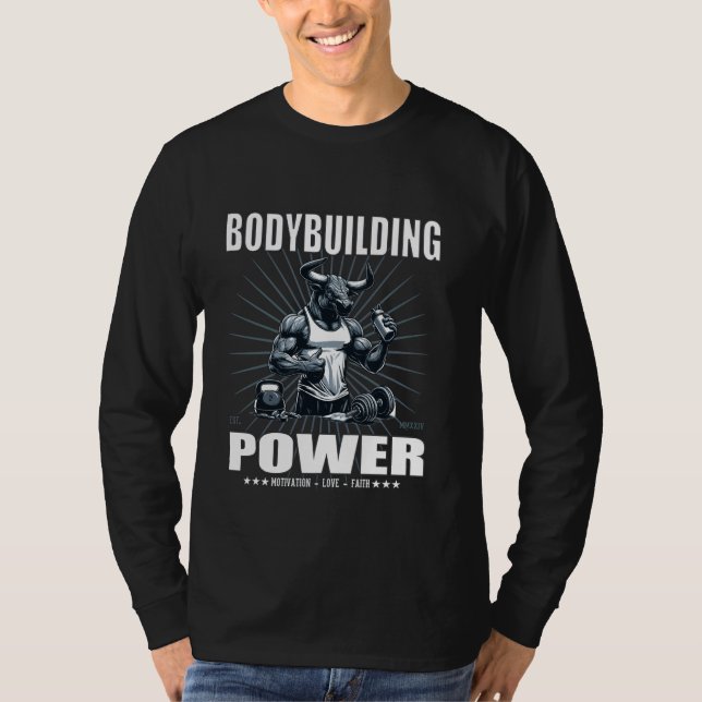 Camiseta Design de força de construção de bases com o Forta (Frente)