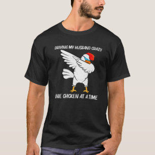 Camiseta Design de Frango legal Para Mulheres Mãe Galo B