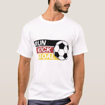 Design de Futebol 'Corra Chute Gol'