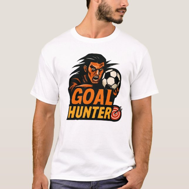 Camiseta Design de Futebol de Goal Hunter Fierce (Frente)