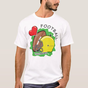 Camiseta Design de Futebol Engraçado