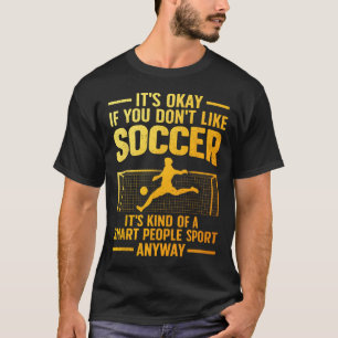 Camiseta Design de futebol engraçado para homens e mulheres