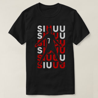 Camiseta Design de futebol Siuu | Engraçado Futebol Fan Art
