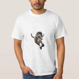 Camiseta Design de gato divertido Todos os dias é uma nova 