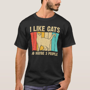 Camiseta Design de Gato Engraçado Fora Do Ar Para Homens Mu
