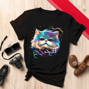 Camiseta Design de Gato Único para Gatos de Gato