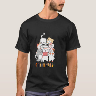Camiseta design de gatos
