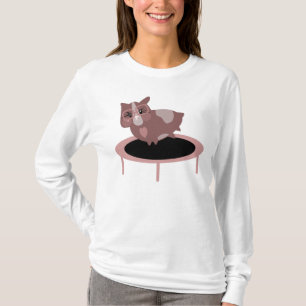 Camiseta Design de ginásio de fitness divertido para porqui