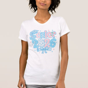 Camiseta Design de Graduação Pastel Senior 2026