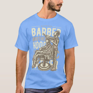 Camiseta Design de Gráfico da Irmandade Barber