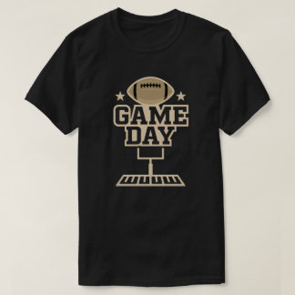Camiseta Design de Gráfico de Futebol Americano no Dia do J