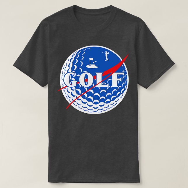 Camiseta Design de Gráfico de Golf Parody (Frente do Design)