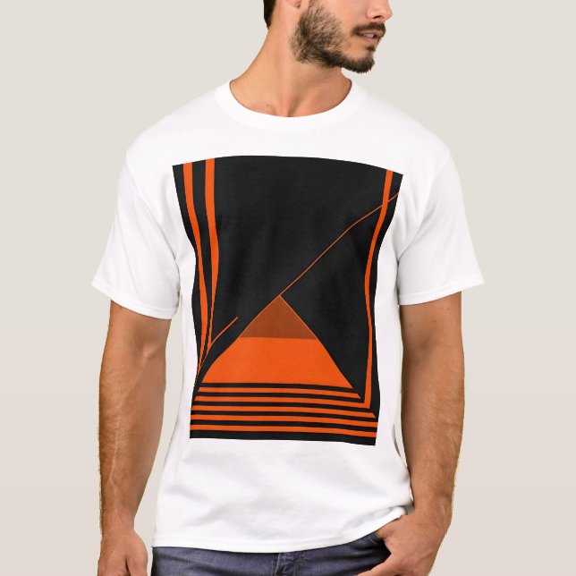 Camiseta Design de Gráfico Retroativo (Frente)
