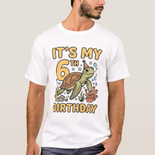 Camiseta Design de Gravura Vintage de Tartaruga Marinha de