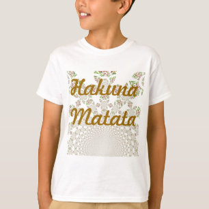 Camiseta Design de Hakuna Matata Única: Serene Vibes