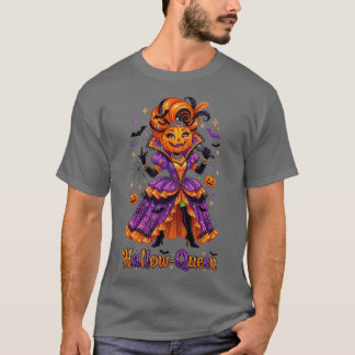 Camiseta Design de Halloween da Abóbora Rainha Sagrada