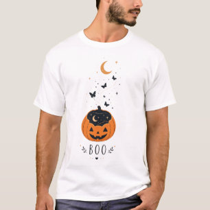 Camiseta Design de Halloween de Abóbora da Temporada Assust