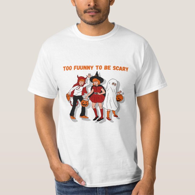 Camiseta Design de Halloween Único . (Frente)