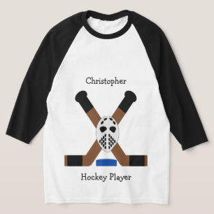 Camiseta Design de Hockey com Gelo Personalizado