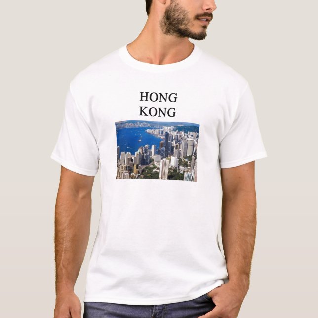 Camiseta design de Hong Kong (Frente)