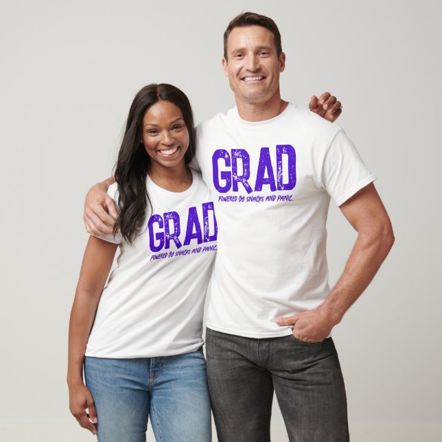 Camiseta Design de Humor de Formatura Ousado (Unissex)